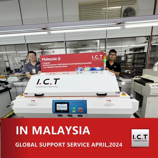 I.C.T Hỗ trợ kỹ thuật toàn cầu cho lò nướng Refow tùy chỉnh ở Malaysia
