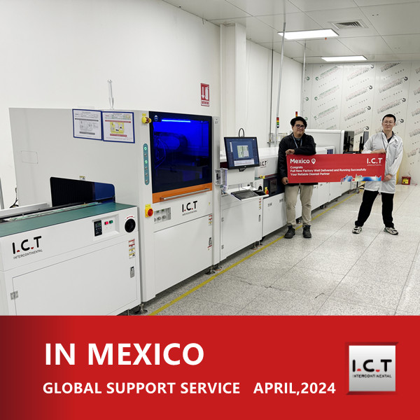 I.C.T Cung cấp Dây chuyền sơn phủ phù hợp có chức năng hoàn trả ở Mexico